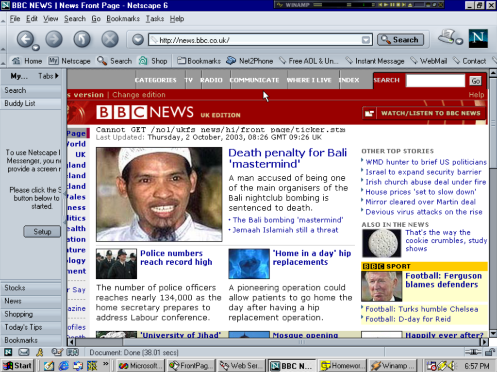 Netscape 6 Review